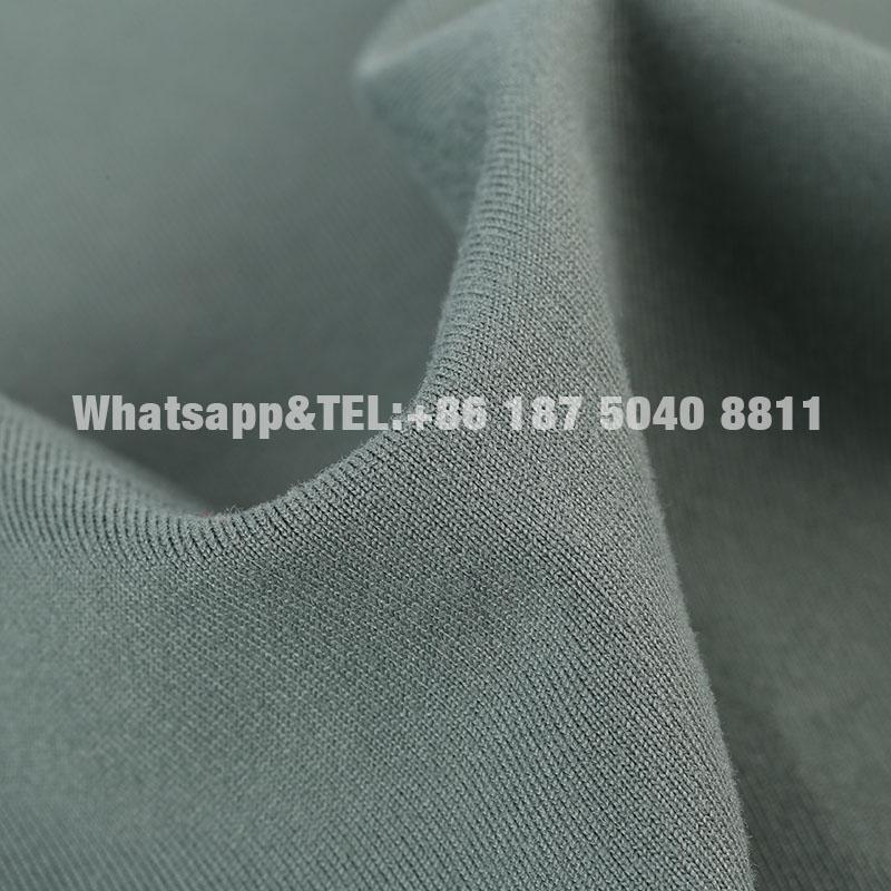 Stretch double-sided brushed jersey